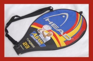   is a brand new HEAD ANDRE AGASSI Ti.AGASSI SERIES TENNIS RACQUET COVER