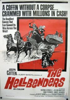 958 The Hellbenders Lebanese Original Western Movie Poster 1967