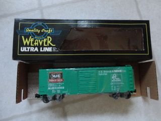 Weaver Ultra Line O Guage Railroading Magzine 24th Anniversary Boxcar 