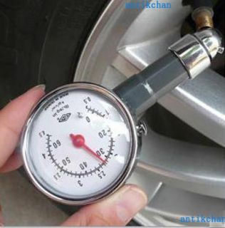 Auto Car Tire Pressure Gauge Mini Tyre Air Gauges Barometer Dial 