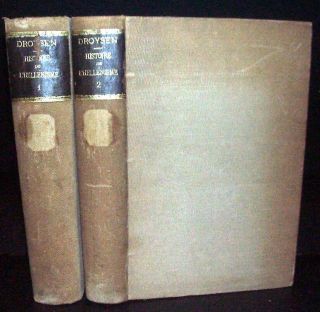 Alexander The Great and Successors Droysen 1883 2V