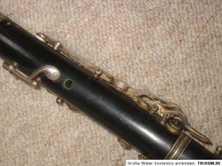 Old Wooden Clarinet in EB Albert System