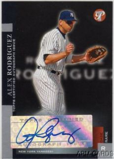 Alex Rodriguez 2005 Topps Pristine RARE NY Yankees MVP Auto 75 100 