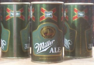 MILLER ALE BEER S S OLD VINTAGE TOUGH LIMITED EDT CAN MILWAUKEE 