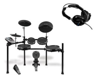 pro kit professional 5 piece electronic drum set module headphones 
