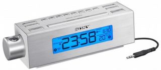   Nature Sounds Projection Dual Alarm Clock Radio w/ Auto Time Set