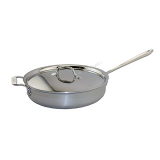 All Clad 4403 Stainless Steel 3 Quart Saute Pan   Brand New! Retail 