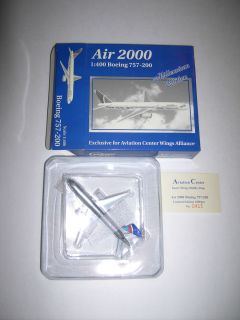 Air 2000 Gemini jets Boeing 757 200 limited edition diecast model 1 