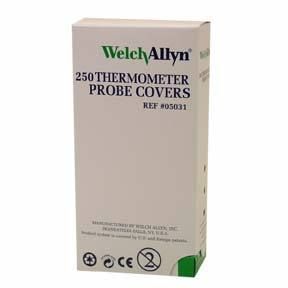NEW & SEALED WELCH ALLYN SURETEMP THERMOMETER PROBE COVERS BOX OF 250 