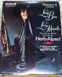 Living Brass Songs Made Famous by Herb Alpert 8TRACK