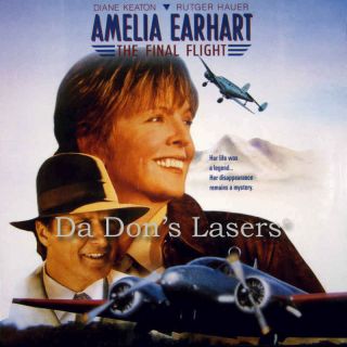 Amelia Earhart The Final Flight DSS Rare NEW LaserDisc Drama