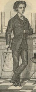 1887 Victorian Book Men Success Dress Character Life Social Etiquette 