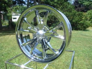 American Racing Daytona 17x7 Chevy Ford Wheel Chrome 17x8 Hot Rod 