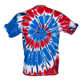 TieDyeKingUSA Tie Dye T Shirt Americana Hippie Tye Die Tshirts USA 