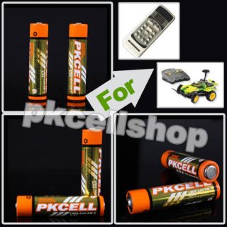 PKCELL 8pcs AAA LR03 Am 4 1 5V Alkaline Battery 2 Battery Cases Free 