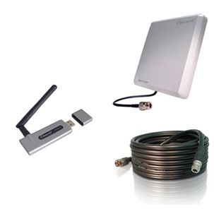 RV 802 11g Outdoor 14dBi Directional Antenna Kit for PC