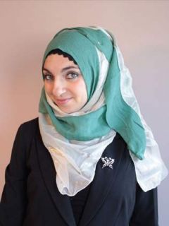 Silk Hijab Layered for Glamour 5 Colors Available Islamic Clothing 