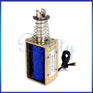   Type Open Frame Solenoid Electromagnet Actuator Holding 8N 10mm