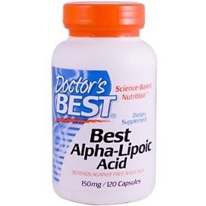 Doctors Best Alpha Lipoic Acid Ala 150 MG 120 Caps