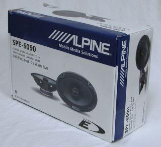 Alpine SPE 6090 6 X 9 2 Way 300W Car Stereo Audio Speakers