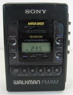 Sony Wm F2085 Walkman Digital Am FM Radio Cassette Player