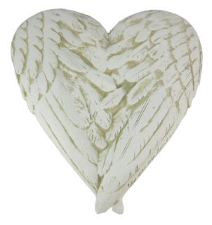You Give My Heart Wings Marble Look Wall Plaque Lovers