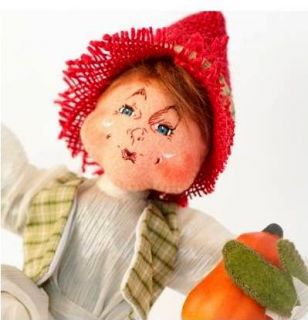 2011 Annalee Dolls Harvest Elf Adorable Free s H
