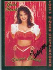DAYNA JOSEPH SEXY!!! SIGNED COLOR TRADING CARD 49ERS GOLD RUSH 