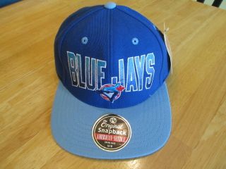 American Needle Brand MLB Toronto Blue Jays Snapback Cap Hat Brand New 