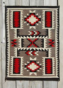   Storm Navajo Rug Native American Indian Blanket Navaho Textile