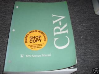 honda crv repair manual in Manuals & Literature