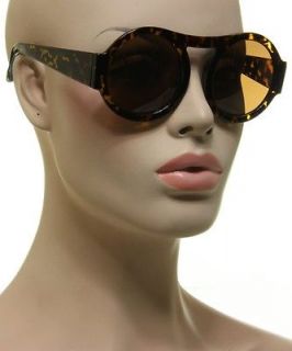   Bunny Sunglasses Womens Designer Fashion Large Brown Tortoise Frame