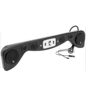 Speaker Amplified Sound Bar Jeep Plug Play iPod MP3 Player