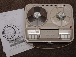 Grundig TK18, TK23, TK18L TK27 Tape Recorder Belts inc Manual Reel to 