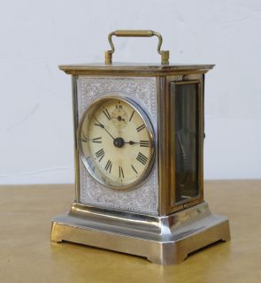Antique Junghans Music Box Carriage Clock