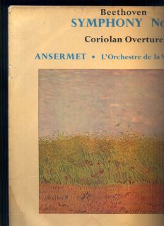 Decca SXL 2116 LP Ansermet Beethoven Symphony No 4 EX ♫
