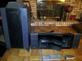 Nakamichi SoundSpace 8 2 1 Home Audio System 5 Disk Changer AM FM 