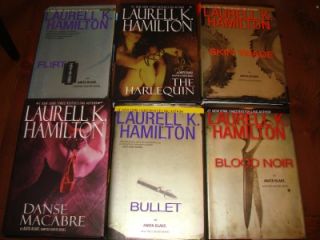 Laurell K. Hamilton Anita Blake Vampire Hunter Novels HC/DJ VG 14 19 