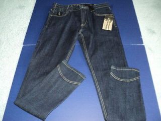 new cain abel men s jeans lean taper dark rinse 31x34