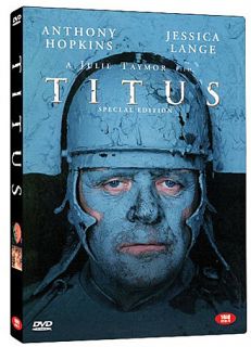 Titus DVD Anthony Hopkins Jessica Lange Shakespeare New