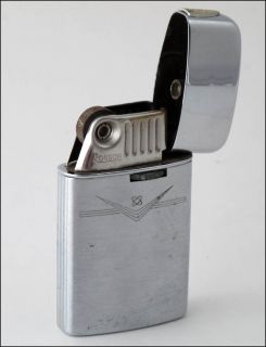 Vintage Ronson Varaflame Windlite Gas Lighter