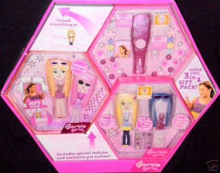 new barbie girls  pink player 512mb deluxe gift set  135 