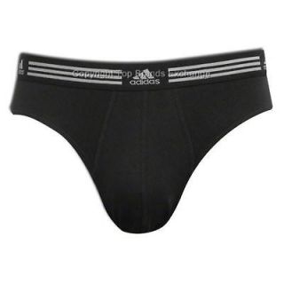 pack Mens Adidas Climalite Athletic Sports Stretch Brief Underwear 
