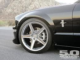 20 MUSTANG TOXIC WHEELS STAGGERED CHROME Rims SALEEN COBRA GT