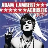 adam lambert acoustic live cd red spine new rare cd