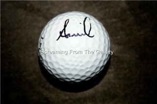 annika sorenstam hand signed golf ball autographed 2