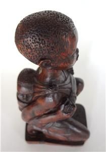 Atelier Manirampa Antoine Burundi Africa Vintage Mother Child 