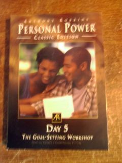 Anthony Robbins Personal Power Classic Edition Day 5 CD