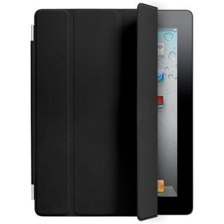 Apple iPad 2 New Black Leather Smart Cover MC947LL A