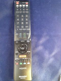 Original Sharp GB004WJSA Aquos LED TV Remote Control